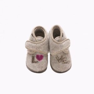 BOPY – Chaussons Amour – Beige