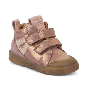 FRODDO – Baskets Rosario High Top – Pink Gold