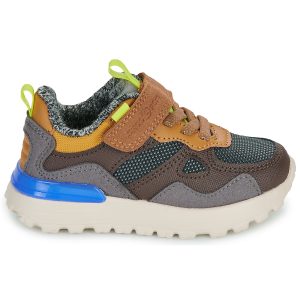 SHOOPOM – Baskets Joggy Scratch – Marron