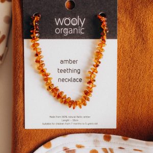 WOOLY ORGANIC – Collier d&rsquo;Ambre