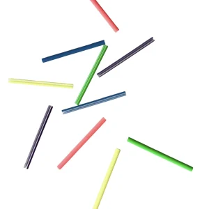 Barres multicolore rayons roues de vélo