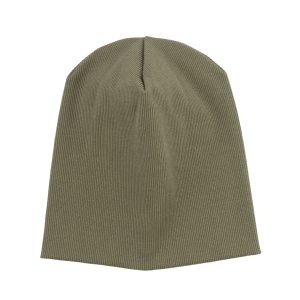 WOOLY ORGANIC – Bonnet côtelé – Tea Leaf