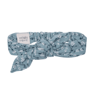 WOOLY ORGANIC – Bandeau élastique Mint flowers