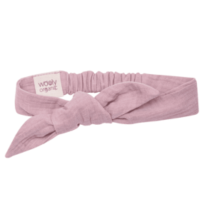 WOOLY ORGANIC – Bandeau élastique Rose