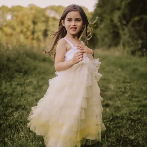 Jupe froufrou – Jaune