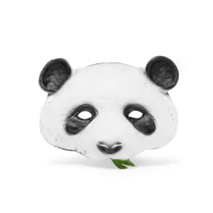 Masque panda – Blanc
