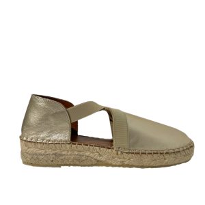 LA MAISON DE L’ESPADRILLE – Espadrille Elastique – Or