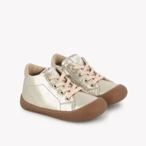POM D’API – Chaussures Yaka Walk – Or