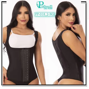 Gaine Gilet Latex Pitbull avec 3 Niveaux de Fermeture