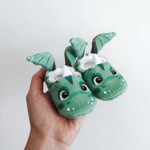 Chaussons bébé - Dragonosaure