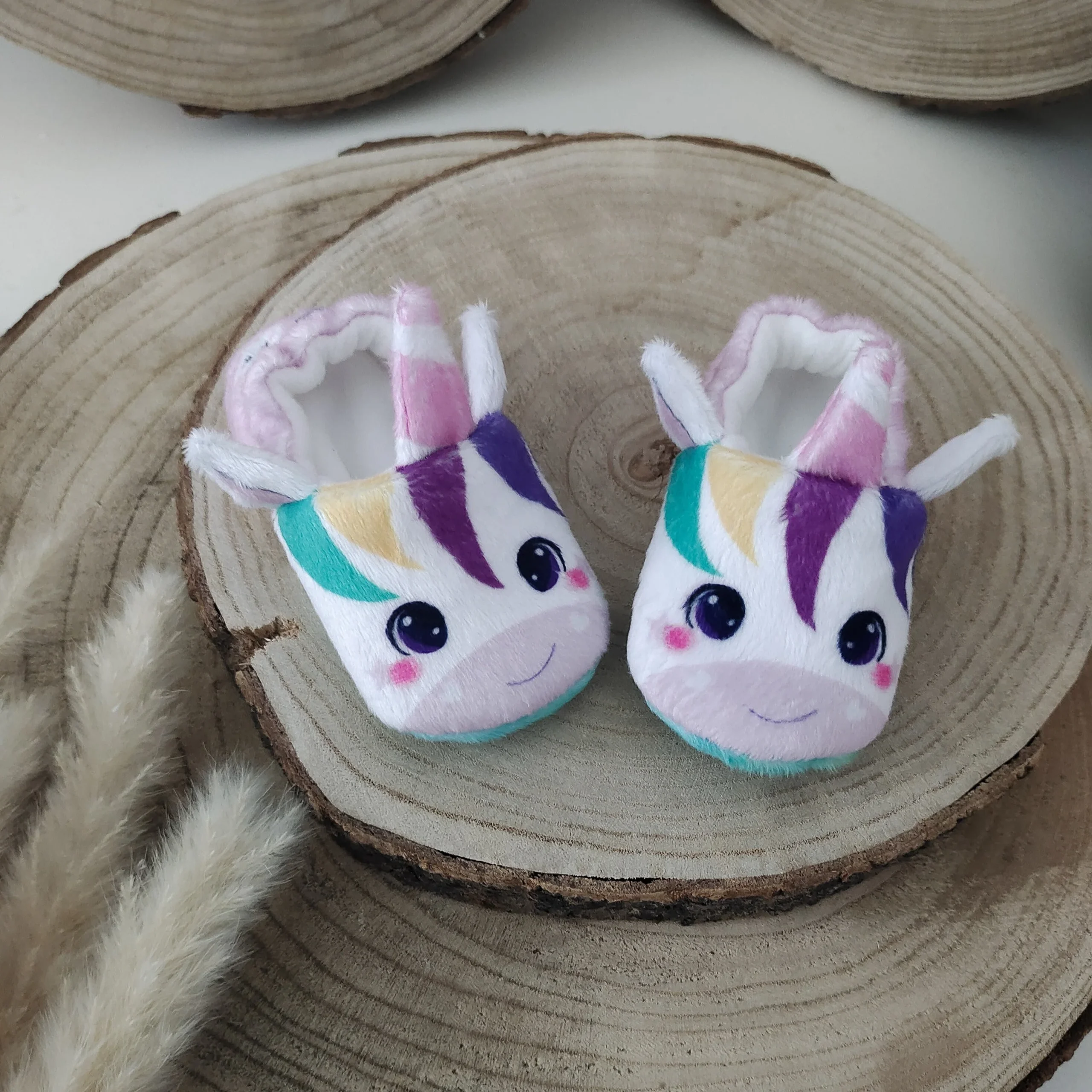 Chaussons bébé - Licorne – Image 3