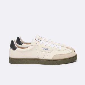 FAGUO – Baskets Lumbo – Ecru/noir