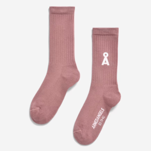 ARMEDANGELS – Chaussettes Saamus en coton – Light Berry