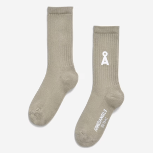 ARMEDANGELS – Chaussettes Saamus en coton – Light sage